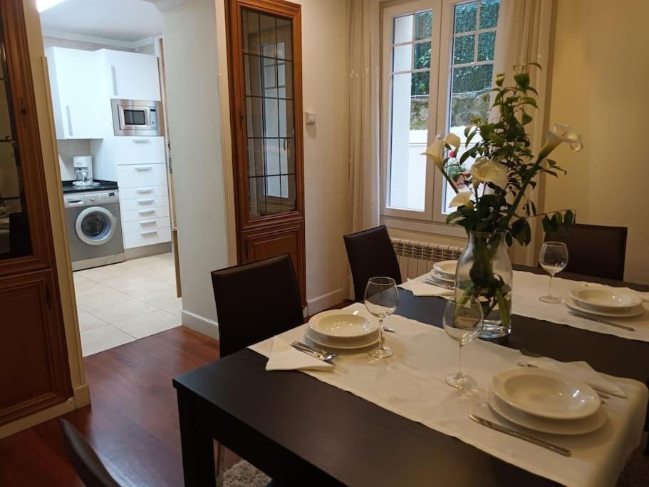 Apartamento En Casa Con Jardin + Garaje. E-Bi-201 Apartman Bilbao Kültér fotó
