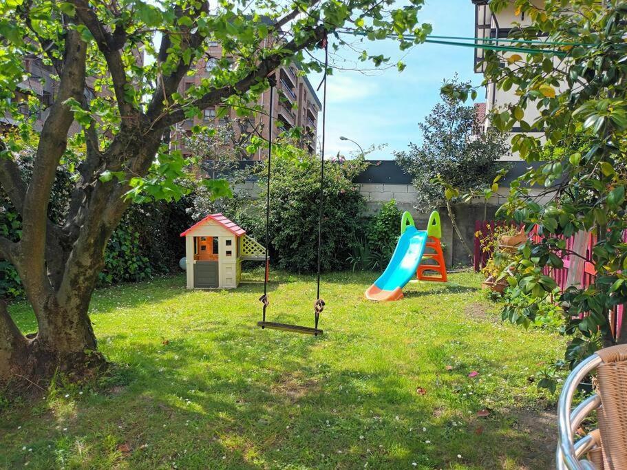 Apartamento En Casa Con Jardin + Garaje. E-Bi-201 Apartman Bilbao Kültér fotó